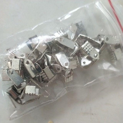 50 Kẹp 3 lá khóa nối đầu dây làm vòng 3/4/5/6mm