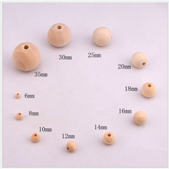 16-120 hạt gỗ 4mm-6mm-8mm-10mm (5gam) làm vòng trang trí handmade DIY, dụng cụ học tập, đồ chơi,đan vòng dreamcatcher