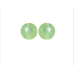 95 viên dây đá chacedony màu xanh lá nhạt 4mm & các size 6/8/10mm