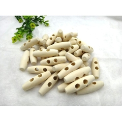 5-10 nút gỗ dài 2 lỗ 11x40mm