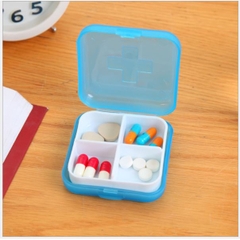 Hộp nhựa nhiều ngăn tháo lắp các ngăn, hộp chia thuốc