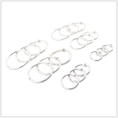 10 kiềng còng sách size 2-2.5-3-3.8-4-4.5cm để làm bìa sách, lịch, flashcard....