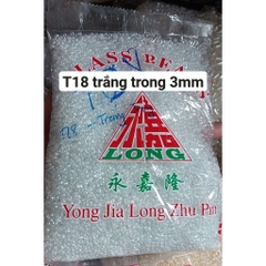 gói 450gam hạt cườm trung 3mm nhiều màu
