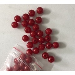 10-50 gam hạt châu 8mm, hạt cườm,hạt bẹt nhựa nhiều màu có lỗ làm vòng tay, vòng cổ, trang trí quần áo