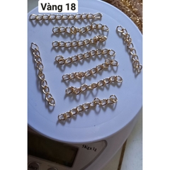 5- 20 đoạn xích làm tăng đưa vòng cổ, vòng tay