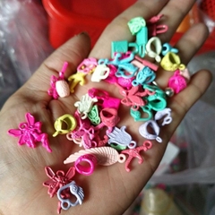 50gam hỗn hợp Mặt kim loại sơn màu
