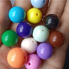 10gam hạt nhựa tròn nhiều màu pastel 6mm-8mm-10mm-12mm-14mm-16mm-18mm-20mm