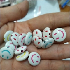 10 viên mặt cười tròn 14mm