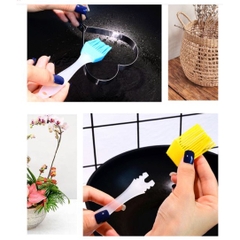 cọ quét dầu ăn silicon chịu nhiệt dùng cho khuôn làm bánh, khuôn nướng bánh nồi chiên không dầu,Chổi quét dầu ăn p191-3