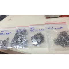 combo kẹp hai lá và khoen 5mm