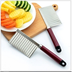 Dao răng cưa lượn sóng cắt rau củ, rau câu, bánh... hình sóng p191-20