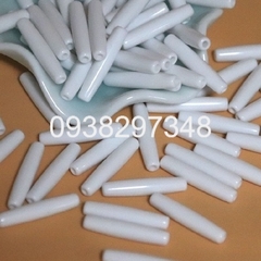 10-50gam hạt nhựa dạng ống 5x25mm làm đồ trang sức, túi xách