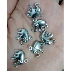 1 mặt dây chuyền inox không rỉ hình con voi 14x15mm