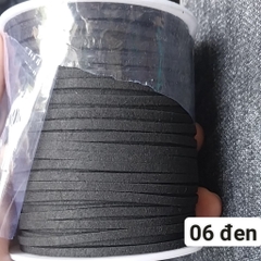 1 cuộn dây da lộn 2mm , dây da nhung, dây nhung làm vòng, dây đan vòng tay, vòng cổ