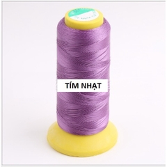 chỉ nylon 210D đủ size, nhiều màu làm tua rua, mày dầy dép, túi sách