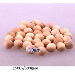 5-25gam hạt gỗ 10mm nhiều màu để chọn làm vòng, trang trí handmade DIY, dụng cụ học tập, đồ chơi, đan vòng dreamcatcher