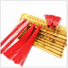 (P131A-12) tua rua dài 12cm có lỗ 1cm trang trí phong thủy, cổ trang