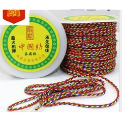 1 cuộn dây chỉ ngũ sắc size 3.2ly- mã số 582