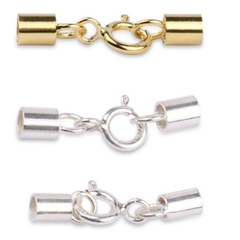 1 set chốt đầu dây +khóa bạc 925
