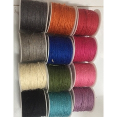 cuộn 90met dây thừng, dây dừa nhiều màu 0.8mm trang trí handmade làm thiệp, gói quà, dreamcatcher,......