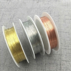 cuộn Dây đồng size 1mm nhiều màu làm handmade, trang sức(khoảng 1 mét)
