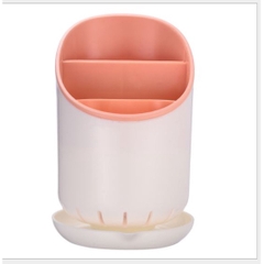 Ống Đựng Đũa Muỗng nhiều ngăn Bằng Nhựa Có Đế Hứng Nước Thông Minh p191-35