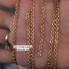 dây xích các loại 4mm, 0,6x2mm, 3,5mm, 3mm, 2mm- xích401, xích402,xích403,xích404,xích405,xích406,xích407,xích408,xích09