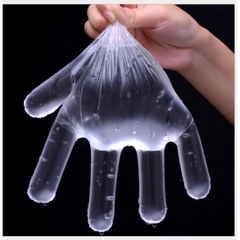 100 cái bao tay nilon - bao tay nylon dùng 1 lần, găng tay nylon  p191-70