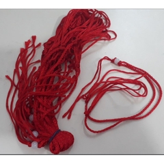 VÒNG CỔ ĐỎ 1 HẠT CHÂU TRẮNG CÓ NÚT RÚT TĂNG GIẢM