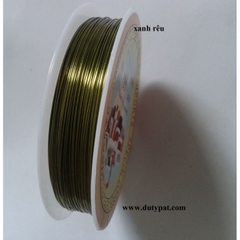 cuộn Dây đồng size 1mm nhiều màu làm handmade, trang sức(khoảng 1 mét)