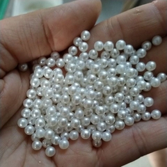 25-50-100gam hạt nhựa ngọc trai 8mm không lỗ