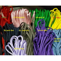 bó 3 met paracord 4mm 7 lõi nhiều màu (bổ sung màu)