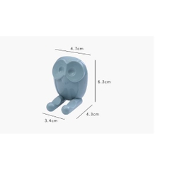 Móc Hít Tường Treo Bàn Chải, Treo Đồ Hình Thú Cute - Kẹp Bàn Chải Đánh Răng