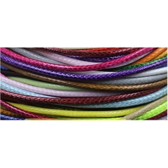 Dây sáp da size 1,2 va 1,5mm bó 10m- có 38 màu để chọn