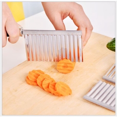 Dao răng cưa lượn sóng cắt rau củ, rau câu, bánh... hình sóng p191-20