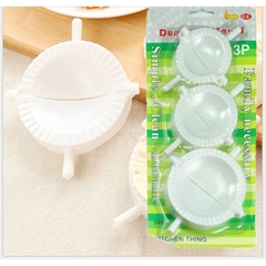 bộ 3 khuôn, Khuôn lẻ Làm Bánh Xếp,bánh bao, bánh gối, bánh quai vạc, sủi cảo, há cảo, bánh bột