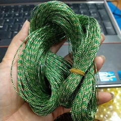 Bó 90 met Dây kim tuyến nhiều màu