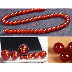 48 viên đá M Ã -N ẢO ĐỎ SIZE 8MM (10/12/14/16/18/20MM)