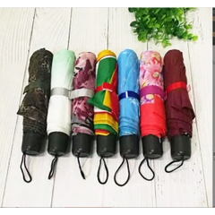 Ô dù che nắng mưa gấp gọn tiện dụng nhiều màu p191-131