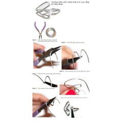Bộ 3 cây kìm bấm, kìm cắt, kìm uốn làm handmade