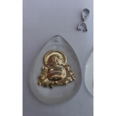 mặt dây chuyên thủy tinh mặt Phật