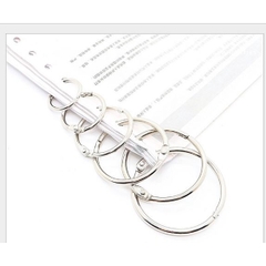 10 kiềng còng sách size 2-2.5-3-3.8-4-4.5cm để làm bìa sách, lịch, flashcard....