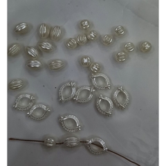 10-50g Hạt kiểu quả khế, quả trám màu giả ngọc . trai