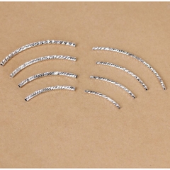 ống xỏ khắc hoa văn bạc thái 925 đủ size