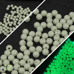 50 gam hạt nhựa dạ quang tròn đủ size 4mm, 5mm, 6mm, 8mm, 10mm, 12mm, 14mm, 16mm ,18mm , 10mm, 22mm, 25mm