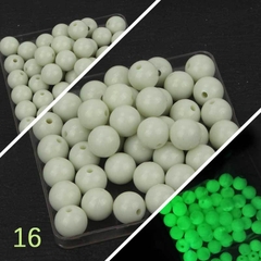 50 gam hạt nhựa dạ quang tròn đủ size 4mm, 5mm, 6mm, 8mm, 10mm, 12mm, 14mm, 16mm ,18mm , 10mm, 22mm, 25mm