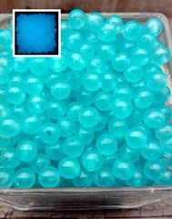 50gam hạt dạ quang đủ màu 6mm, 8mm, 10mm, 12mm, hạt nhựa tròn