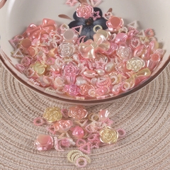 100gam charm mix đủ kiểu màu ngọc trai, hạt charm mix đủ kiểu