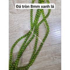 (Giá sĩ) 25-100viên (1dây) lu thống 8x12mm, 10x14mm, 12x16mm, đá tròn 6-8-10 in chú đại bi nhiều màu làm vòng phong thủy