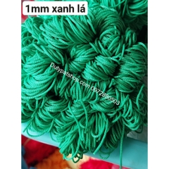 20met Dây dù 1mm sợi tròn mềm mịn (hàng nhập)- có 12 màu